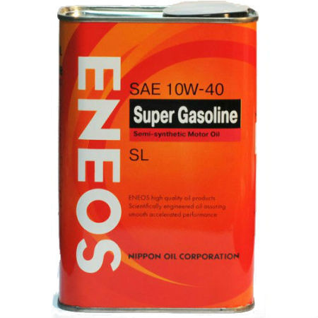 ЕNEOS Super Gasoline, 10w-40, SL,  полусинтетика, 0,94л, Япония