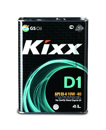 Kixx HD1, DIESEL, 10W40, CI-4,  синтетика, 4л, Корея