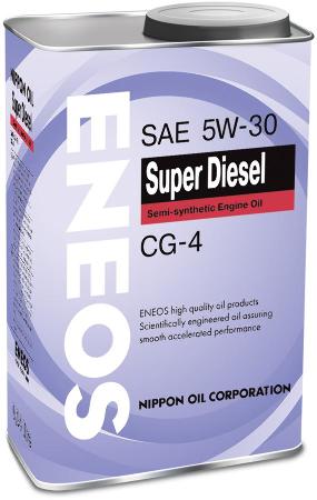 ЕNEOS Super Diesel, 5w-30, CG-4,  полусинтетика, 0,94л, Япония