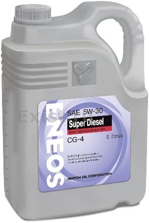 ЕNEOS Super Diesel, 5w-30, CG-4,  полусинтетика,  6л, Япония