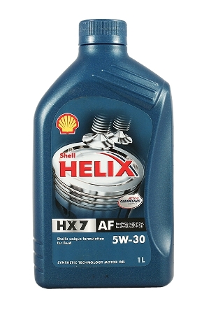 SHELL HELIX HX7, 5w-30, SN/CF,  полусинтетика, 1л, Финляндия