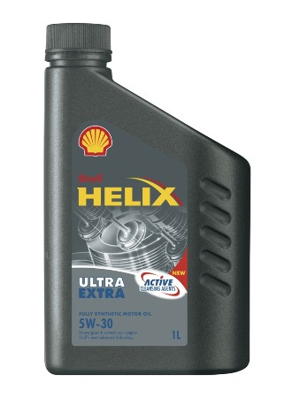 SHELL HELIX Ultra EXTRA/ЕСТ, 5w-30, SM/CF,  синтетика, 1л, Финляндия