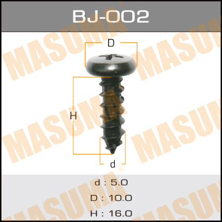 Masuma (BJ-002) Cаморез, 5*16мм
