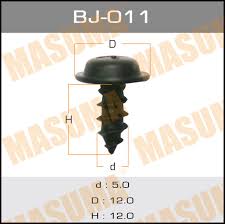 Masuma (BJ-011) Саморез  5*12мм