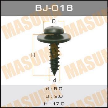 Masuma (BJ-018) Саморез  5*17мм