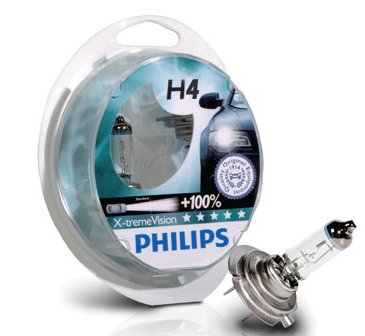 PHILIPS, 12V Н4 for off-rcad only, Китай