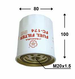 Фильтр топливный , TopFils, FC-174,  Корея