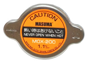 Крышка радиатора MASUMA, MОХ-200  (NGK-P541, TAMA-RC11, FUT-R124), 1шт