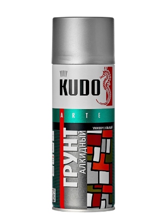 KUDO, Грунт универсальный серый, 520мл, Россия 2001-KU