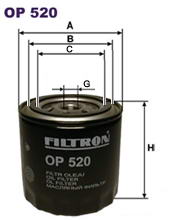 FILTRON, Фильтр масляный, OP520/(W920/21)/ (ВАЗ), Германия
