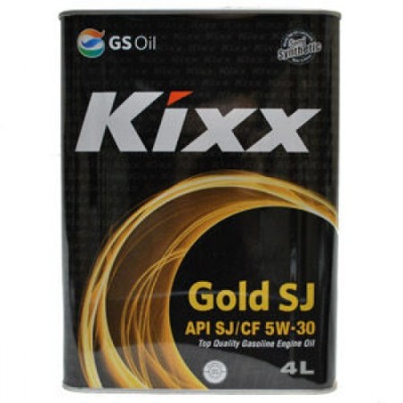 Kixx G  SJ, 5W30,  (GOLD), полусинтетика, 4л, Корея