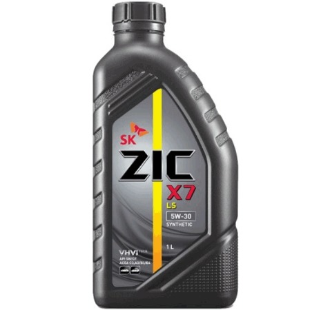 ZIC X7 LS, 5W30 SN/CF,  синтетика, 1л, Корея