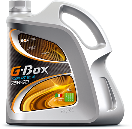 G-Energy G-BOX EXPERT, 75w-90, GL-4, трансмиссионное, полусинтетика, 4л, Россия