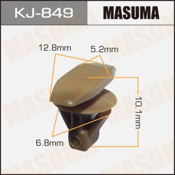 Masuma, покер пластмассовый крепежный KJ-849 (1шт), Япония