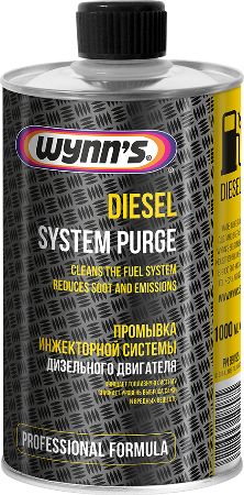 Wynn`s Diesel System Purge, Ср-во для проф очис диз топл сист, 1л, 89195W, Бельгия