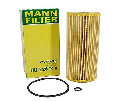 MANN, Фильтр масляный, HU726/2x, Германия