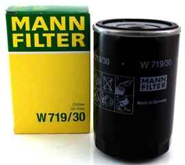MANN, Фильтр масляный, W719/30, Германия