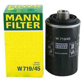 MANN, Фильтр масляный, W719/45, Германия