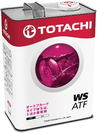 TOTACHI ATF WS, масло для вариаторов, синтетическое,,4л, Япония