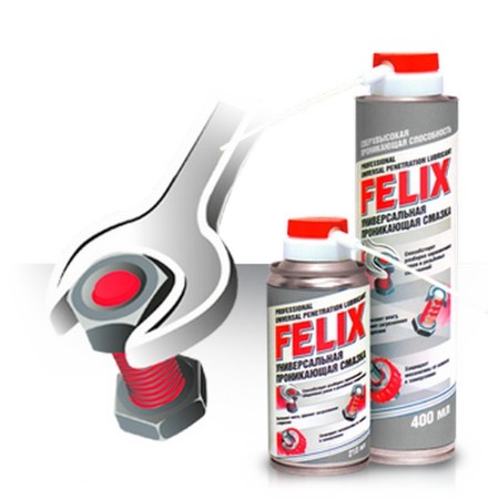 FELIX,Универсальная смазка -жидкий ключ ,400мл