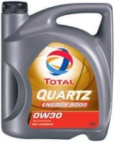ТОТАL Quartz  9000, ENERGY, 0w-30, моторное масло,  синтетика, 4л, Франция