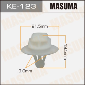 Masuma, клипса KЕ-123 (1шт), Европа