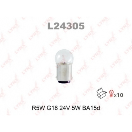 LYNX, лампа,  P21/5W 12V S25 BA15D, (14621), Япония