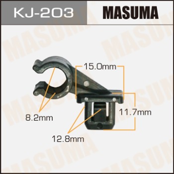 Masuma, клипса KJ-203  (1шт), Япония