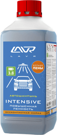 LAVR, Автошампунь для безконтактной мойки «INTENSIVE» повышенная пенность, 1,1кг, 2306