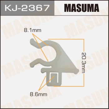 Masuma, клипса KJ-2367 (1шт), Япония