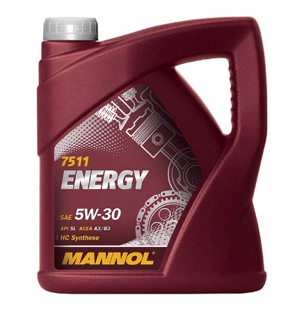 Mannol, 5w-30 Energy SL, синтетика, 4л, EU
