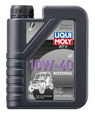 LIQUI MOLY,  ATV 4T Motoroil 10W-40 (HC-синтетическое) для квадроциклов,7540, 1л, Германия
