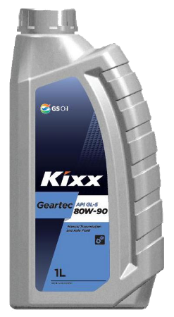 Kixx Geartec GL-5 75W90 , трансмиссонное, полусинтетика, 1л, Корея