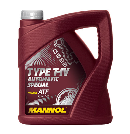 Mannol, ТypeT-IV  ATF, трансмиссионная жидкость , 4л