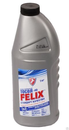 Тосол, Felix- 40  Стандарт, охлаждающая жидкость,1 кг, г. Дзержинск