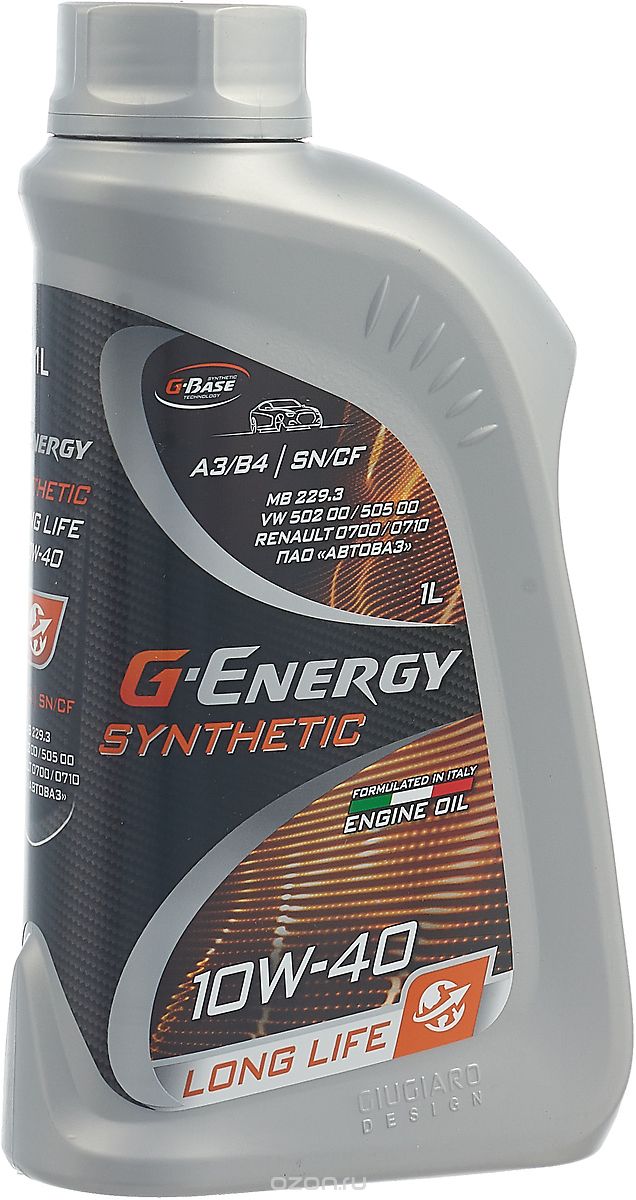 G-Energy Synthetic Active, SN/CF, синтетика, 1л, Россия