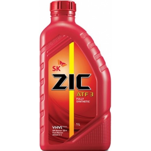 ZIC ATF III, трансмиссионное масло, полусинтетика, 1л, Корея