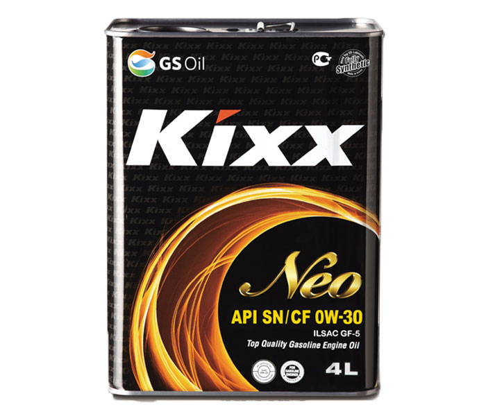 Kixx G1, 0W-30 SN (NEO), моторное масло,  синтетика, 4л, Корея