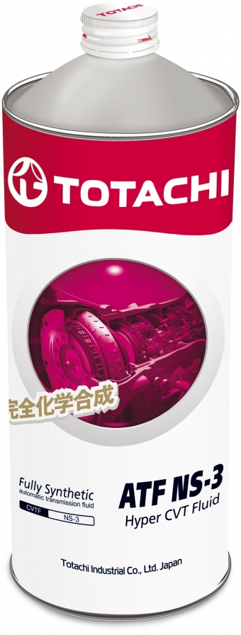 TOTACHI ATF NS-3 CVT, масло для вариаторов, синтетика, 1л, Япония