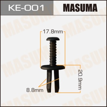 Masuma, клипса KЕ-001, (1шт), Европа