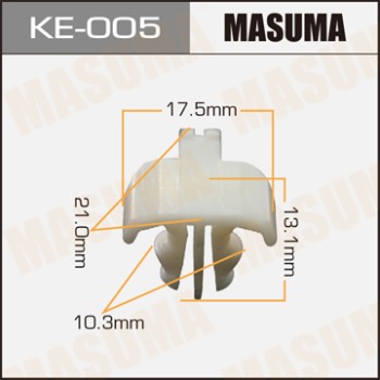 Masuma, клипса KЕ-005, (1шт), Европа