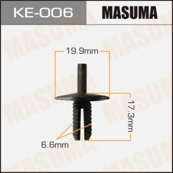 Masuma, клипса KЕ-006, (1шт), Европа