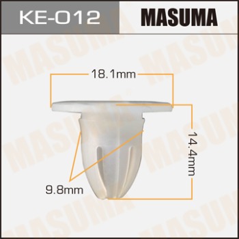 Masuma, клипса KЕ-012, (1шт), Европа