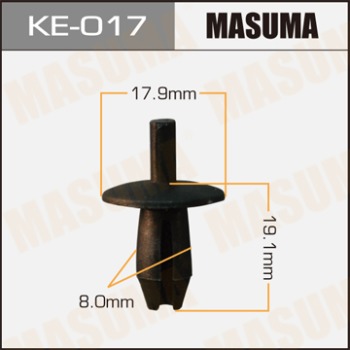 Masuma, клипса KЕ-017, (1шт), Европа