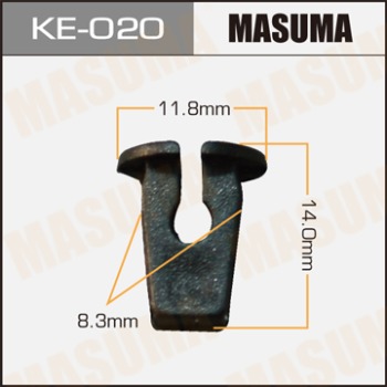 Masuma, клипса KЕ-020, (1шт), Европа