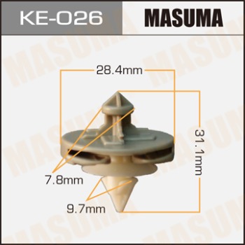 Masuma, клипса KЕ-026, (1шт), Европа
