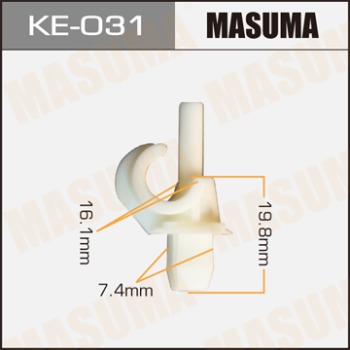 Masuma, клипса KЕ-031, (1шт), Европа