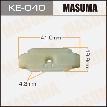 Masuma, клипса KЕ-040, (1шт), Европа