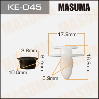 Masuma, клипса KЕ-045, (1шт), Европа