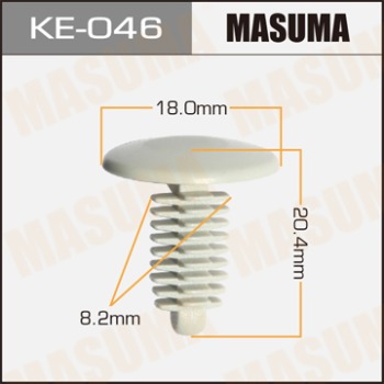 Masuma, клипса KЕ-046, (1шт), Европа